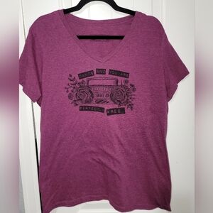 "Dance And You Are Perfectly Free" shirt size 2XL